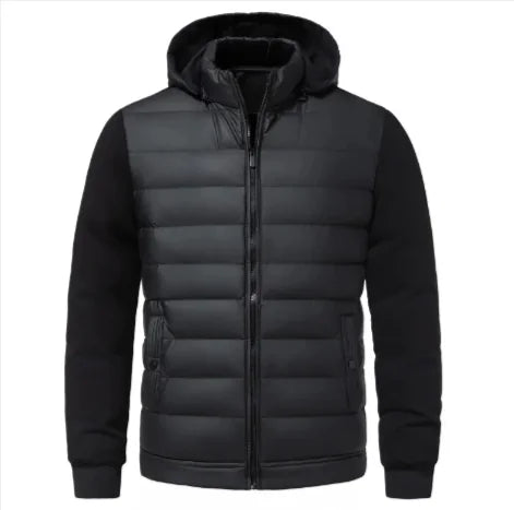 Men's Loose-Fit Casual Hooded Coat